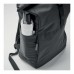 VALLEY ROLLPACK 300D RPET rolltop rugzak VALLEY ROLLPACK, zwart