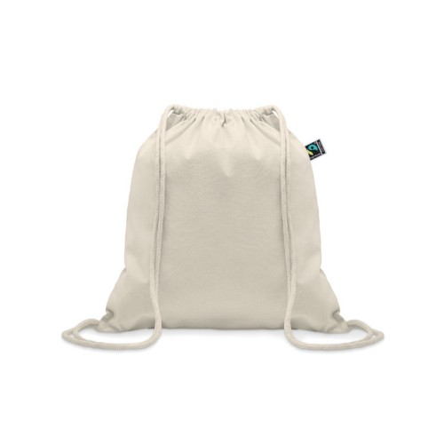Beutel mit Kordelzug Fairtrade OSOLE DRAW, beige