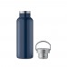 FLORENCE Dubbelwandige fles 500 ml FLORENCE, marineblauw