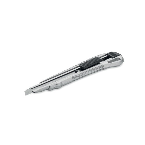 TRACTA Aluminium retractable knife, silver