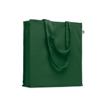 BENTE COLOUR Organic cotton shopping bag BENTE COLOUR, dark green