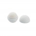 GOLF Lip balm in golf ball shape, white