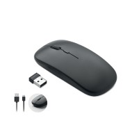 CURVY C Oplaadbare draadloze muis CURVY C, zwart