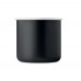 CARIBU Recycled stainless steel mug CARIBU, black