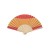 FUNFAN Manual fan flag design FUNFAN, red