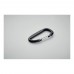 GANCHO Carabiner clip in aluminium. GANCHO, black