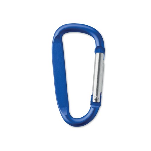 GANCHO Carabiner clip in aluminium. GANCHO, blue