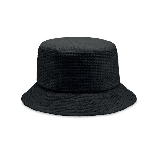 Bucket Hut Papierstroh BILGOLA+, schwarz Bucket Hut Papierstroh BILGOLA+, schwarz