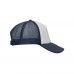 BUBBLE Truckers cap BUBBLE, white/dark blue