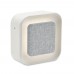 LUCE Gerecyclede ABS/RPET wekker LUCE, wit