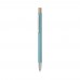 BERGAMO Recycled aluminium ball pen BERGAMO, baby blue