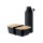 2-teiliges Lunch-Set EMERALD SET, schwarz