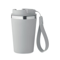 TOPAZ Dubbelwandige beker 350ml TOPAZ, grijs