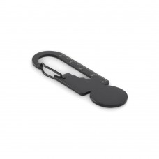 MULTIKEY Multifunctionele sleutelhanger MULTIKEY, zwart