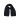 Schal RPET-Polyester RAFY, schwarz