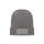 Beanie RPET-Polyester CAPNIT, steingrau