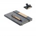 NOTEMIX Set notitieblok telefoonhouder NOTEMIX, steengrijs