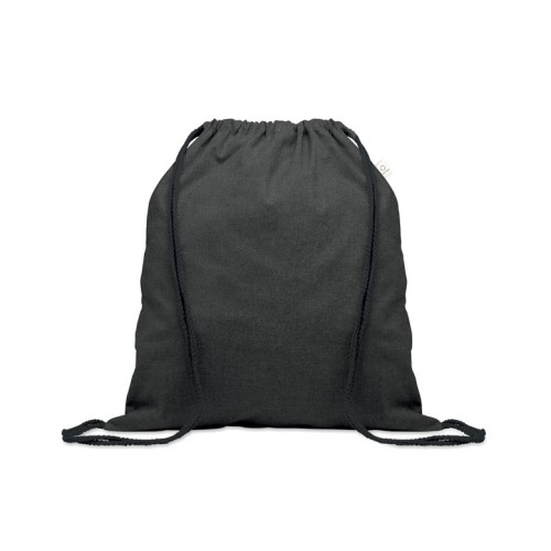 CABETRI COLOUR Recycled 140 gr/m² cotton bag CABETRI COLOUR, black