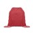CABETRI COLOUR Recycled 140 gr/m² cotton bag CABETRI COLOUR, red