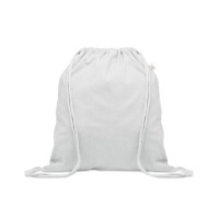 CABETRI COLOUR Recycled 140 gr/m² cotton bag CABETRI COLOUR, white