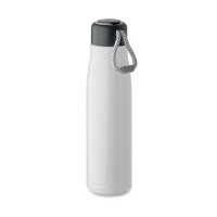 Doppelwandige Flasche 500 ml CORDLE, weiß