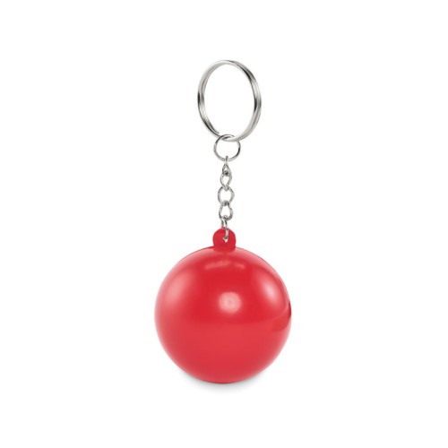 CIRKELY PU ball shape key ring CIRKELY, red CIRKELY PU ball shape key ring CIRKELY, red
