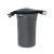 BOLSAIBLE Waterdichte tas 210T RPET 1.5L BOLSAIBLE, steengrijs