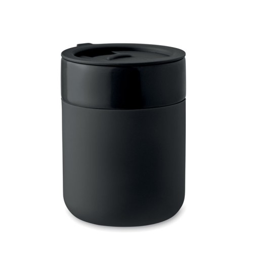 QERAM Ceramic tumbler 330 ml QERAM, black