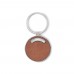 LIRCLE Ronde sleutelhanger LIRCLE, bruin