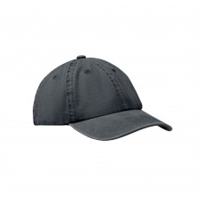 Baseball Kappe 6 Panels TOP, schwarz