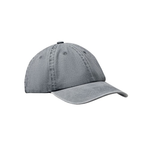 BEAU 6 panelen baseballcap 265gr/m² BEAU, grijs