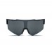 SHINE Mirrored sports sunglasses SHINE, black