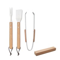 SMOKEY Oakwood barbecue set SMOKEY, wood