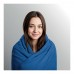 COZY 2 in 1 travel blanket set COZY, blue