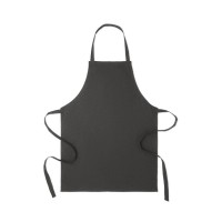 SOUS COLOUR Recycled cotton apron SOUS COLOUR, black
