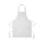 SOUS COLOUR Recycled cotton apron SOUS COLOUR, white