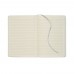 DIN A5 Notizbuch für Gravur ROUTE WHITE, silber