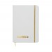 ROUTE WHITE Colour revealing A5 notebook ROUTE WHITE, gold ROUTE WHITE Colour revealing A5 notebook ROUTE WHITE, gold