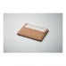 WALLK Cork cardholder with RFID WALLK, beige