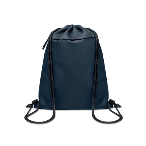 BANGKOK BAG Trekkoordtas van 600D RPET BANGKOK BAG, blauw