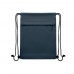 BANGKOK BAG Trekkoordtas van 600D RPET BANGKOK BAG, blauw