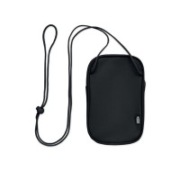 Crossbody-Reisetasche RPET KOROVIN POUCH, schwarz