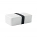 BRUSS Lunch box in PP 750 ml BRUSS, white BRUSS Lunch box in PP 750 ml BRUSS, white