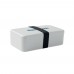 BRUSS Lunch box in PP 750 ml BRUSS, grey