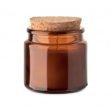 Kerze aus Pflanzenwachs 70g VALO, braun