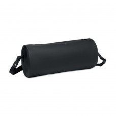 BRENNA TUBE Sporttas van 300D RPET BRENNA TUBE, zwart