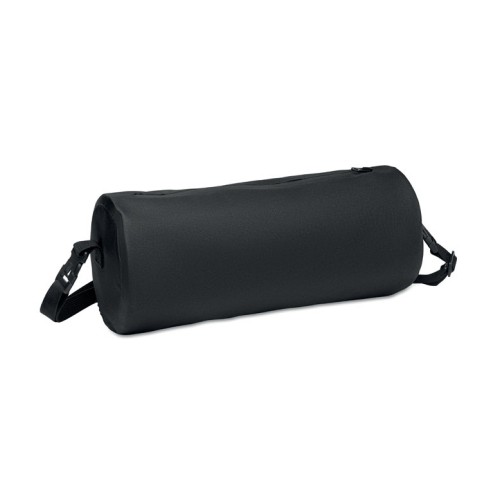 Sporttasche 300D RPET 6L BRENNA TUBE, schwarz Sporttasche 300D RPET 6L BRENNA TUBE, schwarz