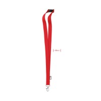 LANY RPET RPET Lanyard LANY RPET, rood