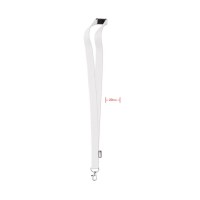 LANY RPET RPET Lanyard LANY RPET, wit