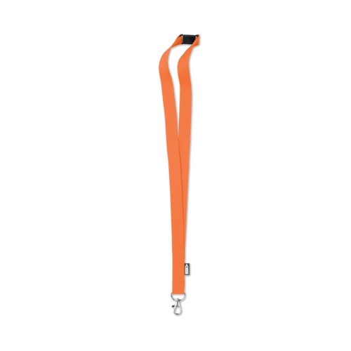Lanyard RPET 20mm LANY RPET, orange Lanyard RPET 20mm LANY RPET, orange